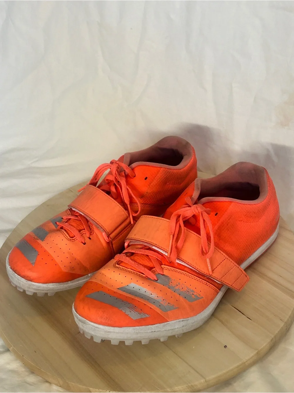 adidas Men’s Jumpstar Long Jump Track & Field Shoes Orange US 12